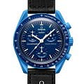 Часы Swatch x Omega Bioceramic Moonswatch Mission to Neptune SO33N100