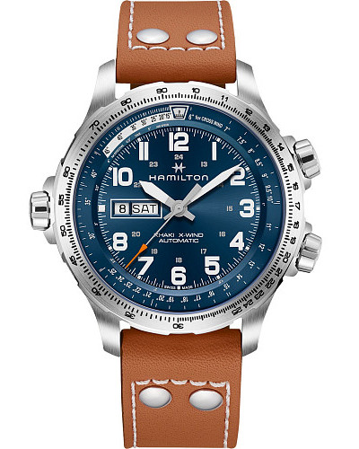 Hamilton Khaki Aviation X Wind Day Date Auto Chrono H77765541