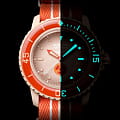 Часы Swatch x Blancpain Arctic Ocean SO35N100 фото 3